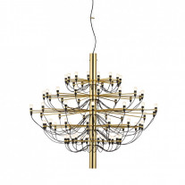 Flos 2097/75 Chandelier - Brass / Frosted