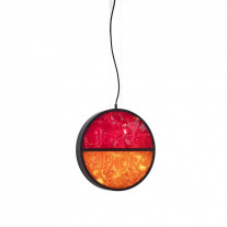 Brokis Geometric LED Pendant - Red/Orange