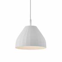 Le Klint Facet Pendant White Cut Out On