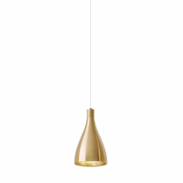 Pablo Swell LED Pendant Brass