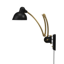 FRITZ HANSEN KAISER Idell Wall Lamp Matt Black Brass 1