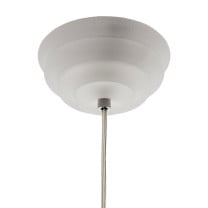 Tom Dixon Press Frosted Mini Sphere Pendant - ceiling rose