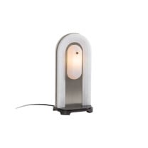 Bert Frank Vima Table Lamp Satin Nickel
