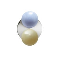 SkLO Dot 2x Wall/ Ceiling Light - Oyster/ Light Beige