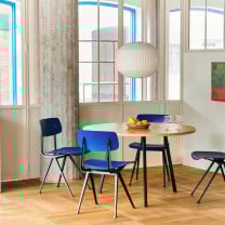 HAY Nelson Angled Sphere Bubble Pendant Light Lifestyle Table