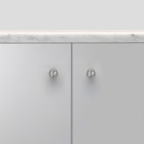 Steel Buster + Punch Furniture Knobs