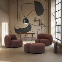 Kartell Luce LED Floor Lamp Lifestyle Lounge