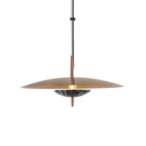 J. Adams & Co Luna LED Pendant 450 Black