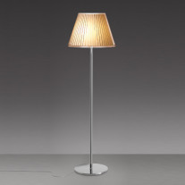Artemide Choose Mega Floor Lamp and Choose Floor Lamp Parchment/Chrome