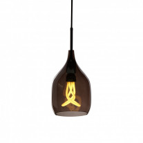 Decode Vessel Small Pendant Smoke