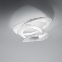 Artemide Pirce LED Mini Ceiling Light White on Ceiling