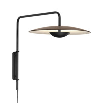 Marset Ginger LED Wall Light A Wenge White