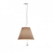Luceplan Lady Costanza Suspension Light in Shaded Stone