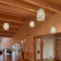 a-emotional light Blum Pendant in commercial space