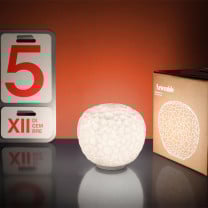 Artemide Meteorite Table Lamp Lifestyle Desk