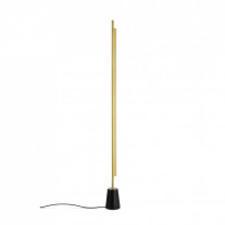 Compendium Floor Lamp in Brass