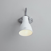 Original BTC Stirrup Wall Light Size 1/White