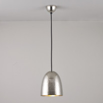 Original BTC Stanley Pendant Nickel Hammered Small