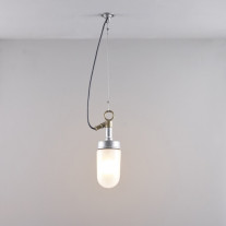 Original BTC Well Glass Pendant Frosted On