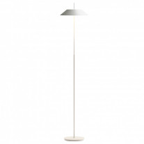 Vibia Mayfair LED Floor Lamp Steel 5515 White