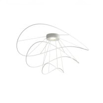 Axolight Hoops LED Ceiling Light 3 Rings - White