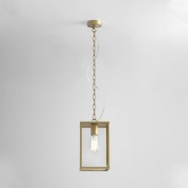 Astro Homefield Pendant 240 Natural Brass