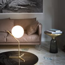 Brass Flos IC T1 High Table Lamp