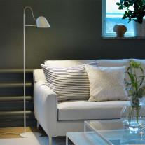 Orsjo Streck Floor Light in Living Room (White)