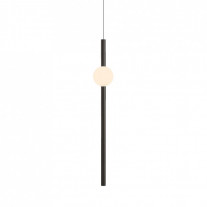 Lee Broom Orion Globe Light LED Suspension Gunmetal