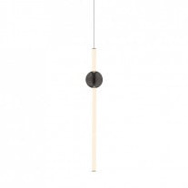 Lee Broom Orion Tube Light  LED Suspension Gunmetal Vertical