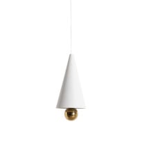 Petite Friture Cherry Pendant - Small, White
