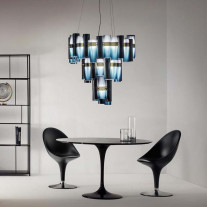 Slamp La Lollo Suspension Over Dining Table