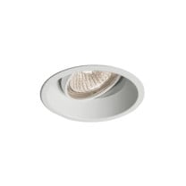 Astro Minima Round Recessed Light Adjustable Matt White