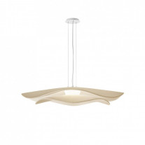 Bover Mediterrania LED Pendant (Double Tier - Cream Ribbon)