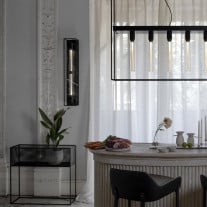 Black Marble Buster + Punch Caged 2.0 XL Ceiling/Wall Light