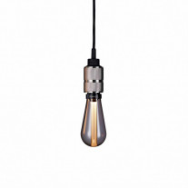 Buster + Punch Hooked 1.0 Nude Pendant - Steel with Smoked Bulb