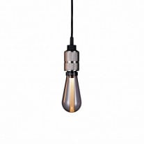 Buster + Punch Hooked 1.0 Nude Pendant - Steel with Smoked Bulb