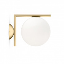Flos IC Outdoor Wall/Ceiling Light C/W1 Brass