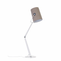 Diesel Living with Lodes Fork Floor Lamp Ivory Structure/Grey Diffuser