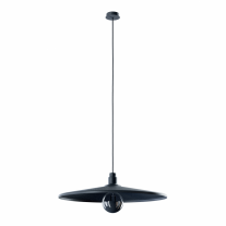 Diesel Living with Lodes Vinyl Pendant Large Deep Black