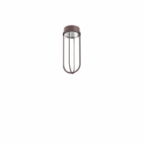 Flos In Vitro LED Ceiling Light Deep Brown