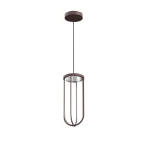 Flos In Vitro LED Outdoor Pendant Deep Brown