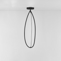 Artemide Arrival LED Ceiling Light App Compatible 130 Matt Black