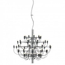 Flos 2097/50 Chandelier Chrome Frosted Lamps