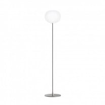 Flos Glo-Ball Floor Lamp F2 Silver