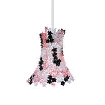 Kartell Bloom Pendant Black Pink
