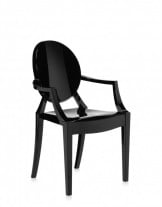 Kartell Louis Ghost Chair Black