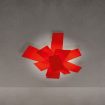 Foscarini Big Bang Wall/Ceiling Light Red