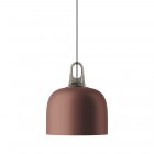 Lodes JIM Bell Pendant Grey Hook/Coppery Bronze Diffuser