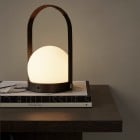 Audo Copenhagen Carrie Leather LED Table Lamp